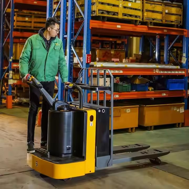 Snsc Heavy Duty 3000kg 6600ibs Electric and End Pallet Jack Truck