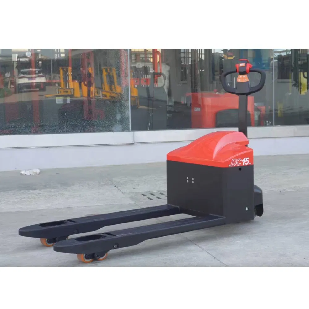 China Factory Battery Walkie Pedestrian Mini Electric Powered Pallet Truck for Warehouse