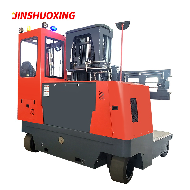3.5t 4t 4.5t 5ton Electric Multi-Directional Forklift Side Loader with Rubber Tires Widely Used for Long Materials