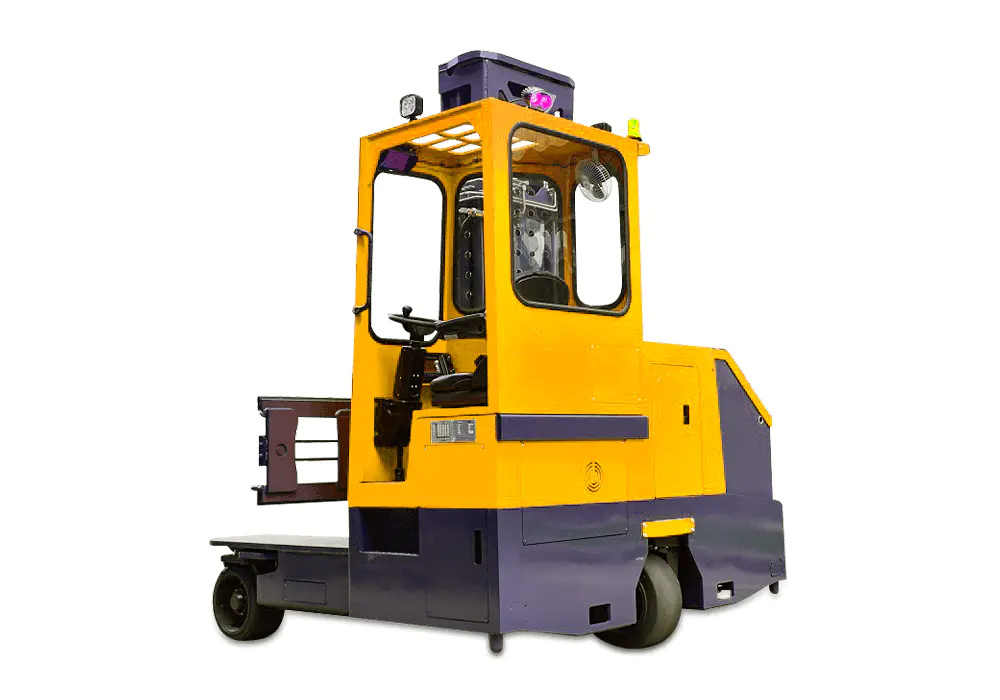 Factory Multi-Directional Forklift Reach Truck Stacker 3 3.5 Ton Full Way Electric Side Loader Forklift with Cabin