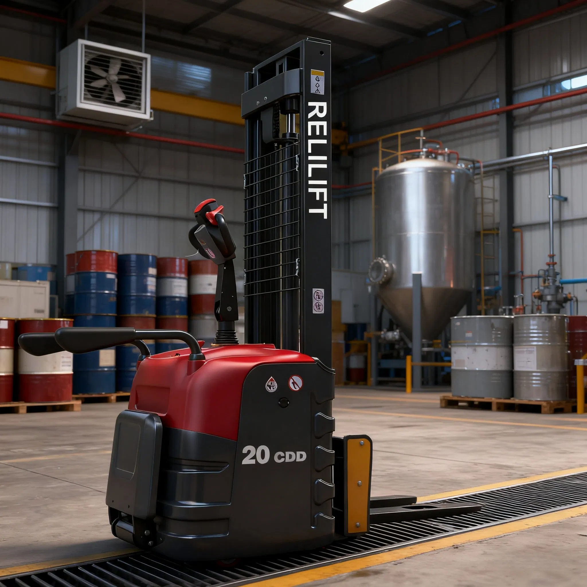 Good Service New Outdoor Full Electric Heavy Duty Brushless Motor Pallet Stacker Cdd-2030