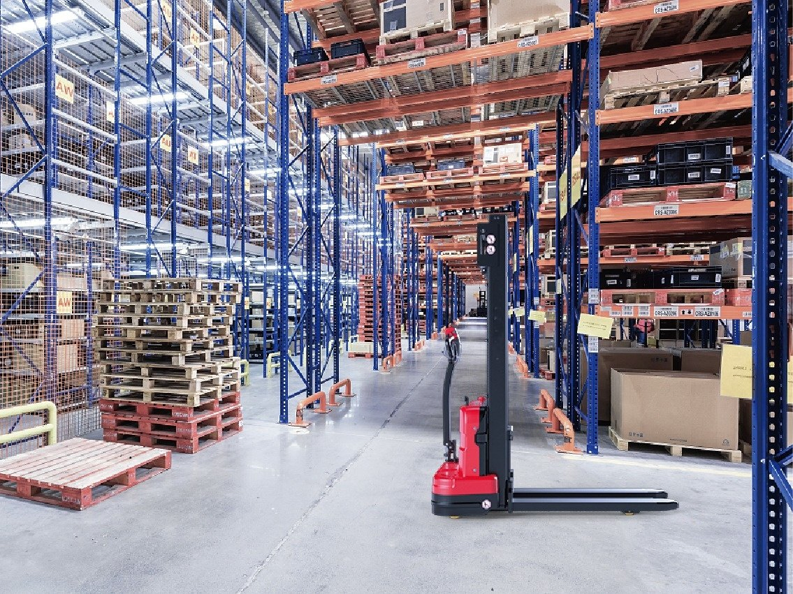 CE ISO Wrehouse Lting Small Mini Heavy Duty Loading Hand Manual Double Deck Wakie Battery Jack Forkit Semi Automatic Electric Pallet Jack Stacker 2.0ton