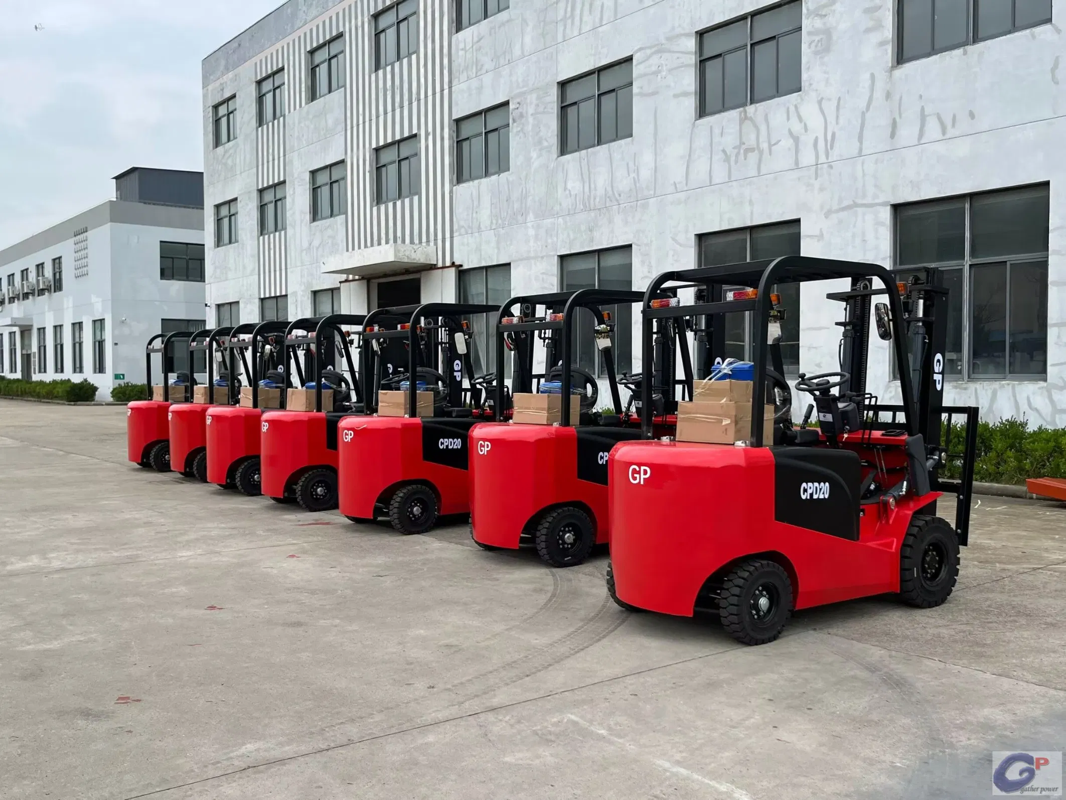 Triplex Full Free Mast of Lifting Height 4.5m- 2t Explosion-Proof Electric Forklift (CPD20)