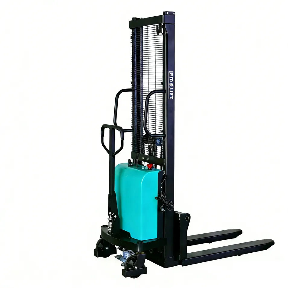 Electric Stacker Side View