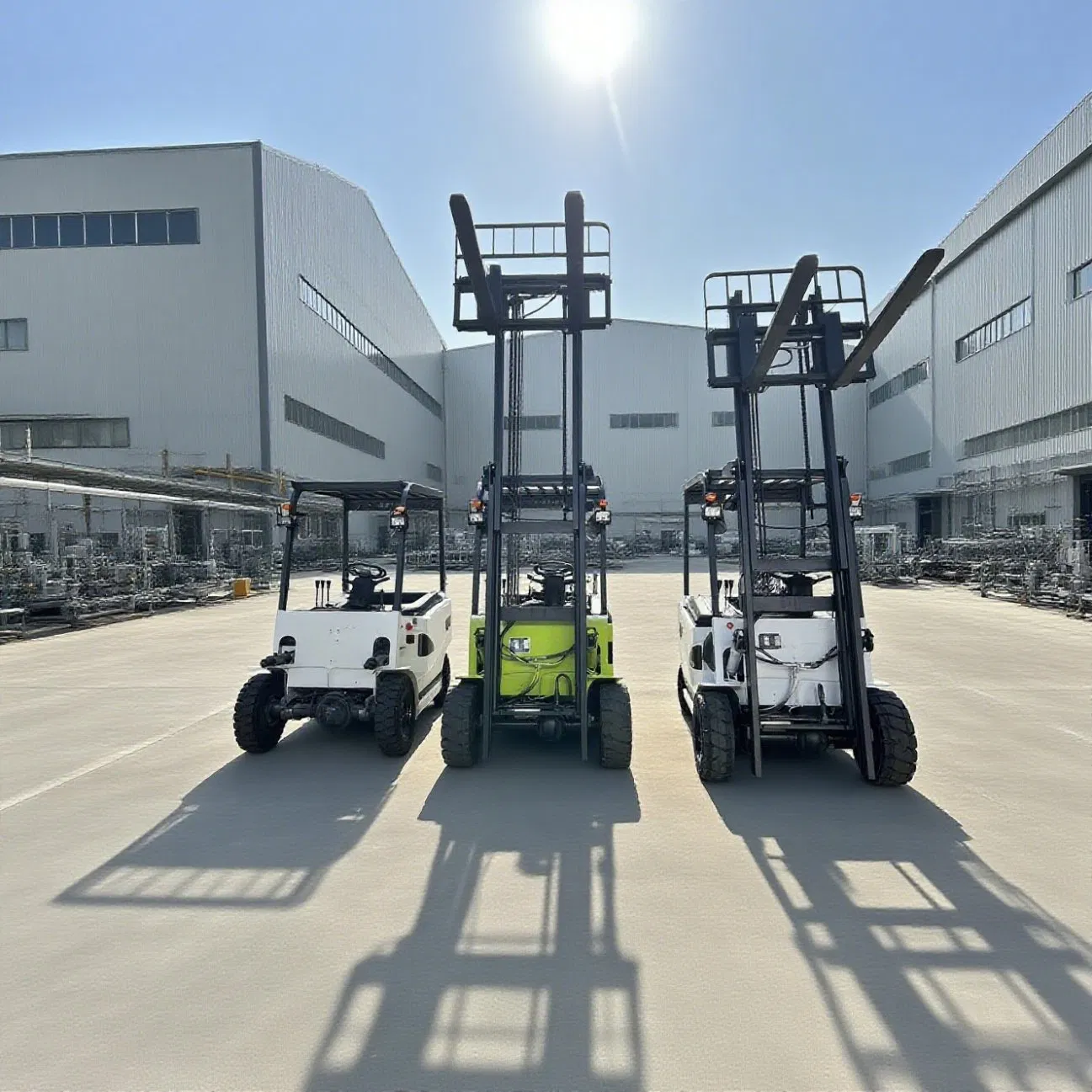 Dual-Fuel Engine Forklift Made in China, Explosion-Proof Electric Forklift for Gas Station