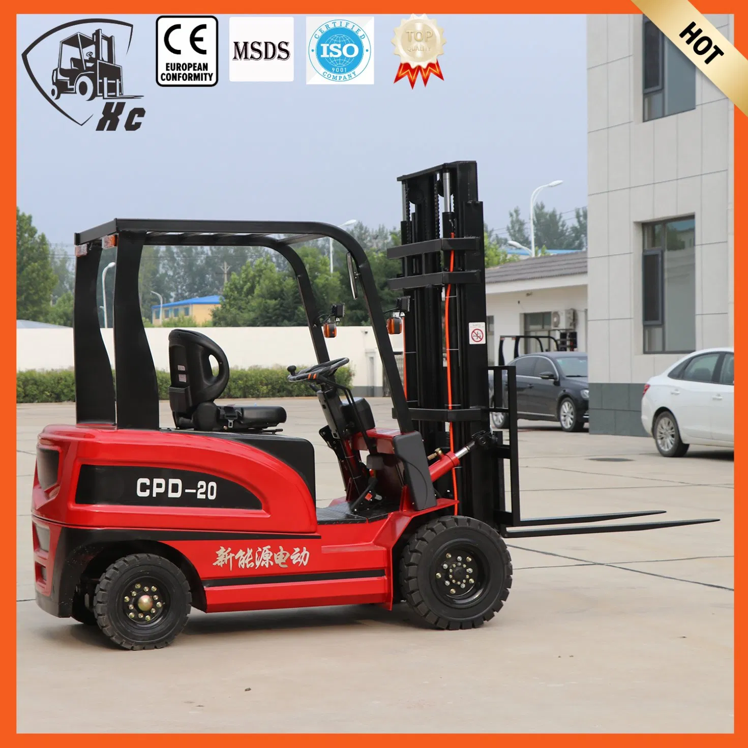 Eco-Friendly Explosion-Proof Mini 2-Ton Electric Forklift