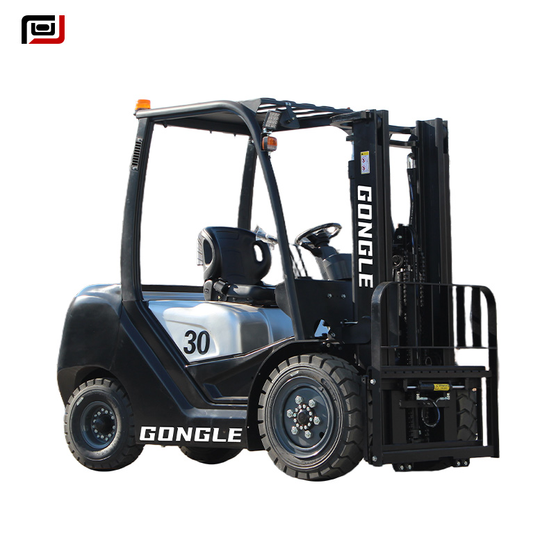 Multi Directional 3ton Warehouse Fork Lifts Truck Diesel Electric Battery Portable Forklift Truck Industrial Construction Lifting Equipment