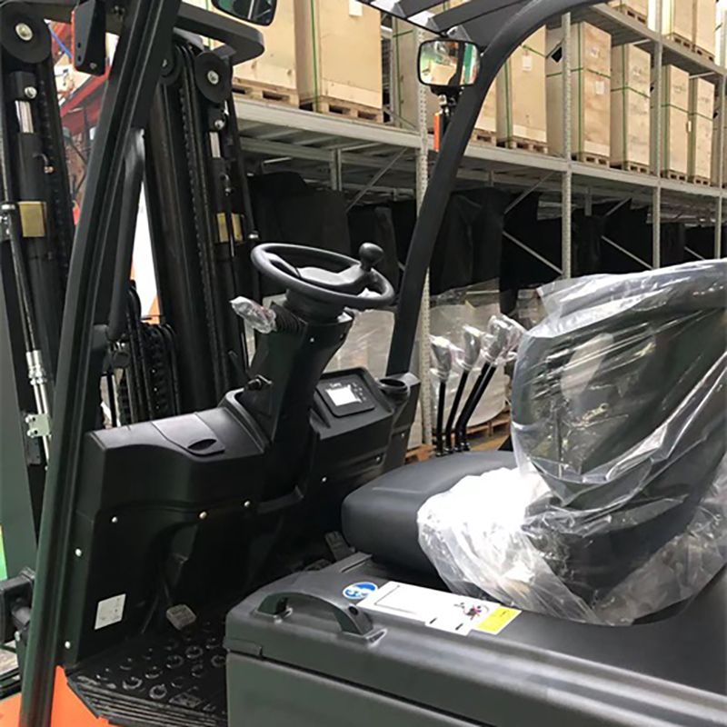 High Efficiency Four Wheel Counterbalance Electric Forklift for 3.5 Tons 3500kg Mast 3m 4m 5m 6m