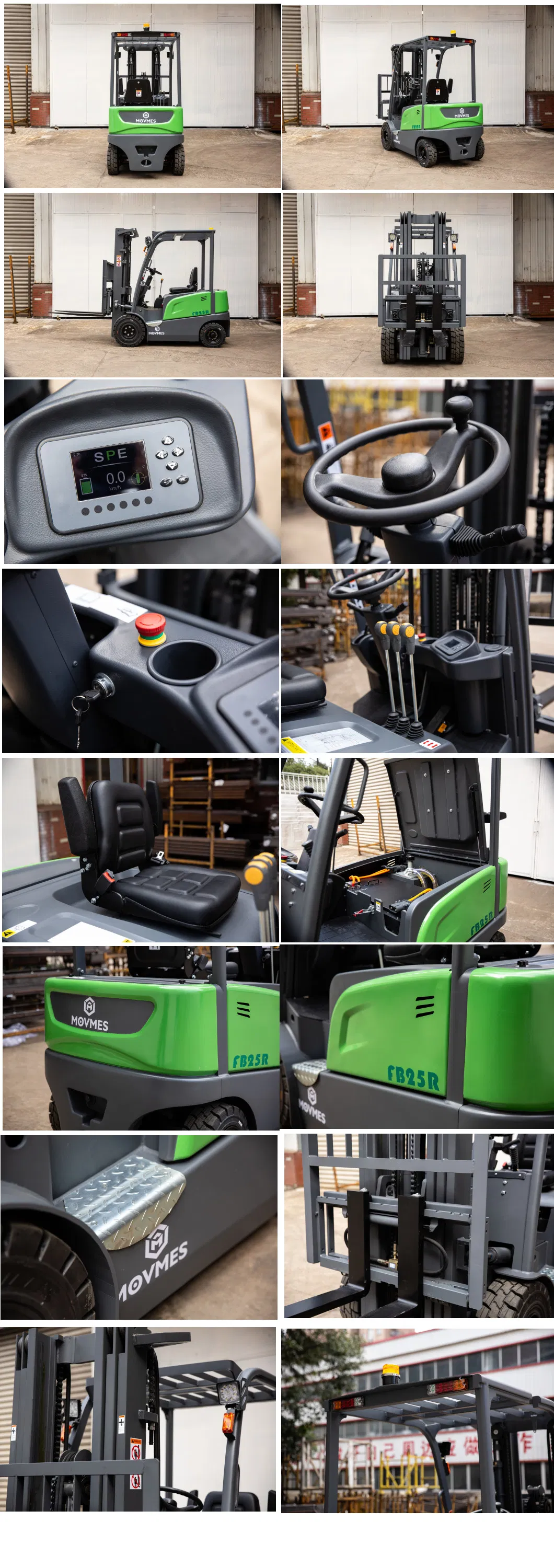 Forklift Parameters Chart