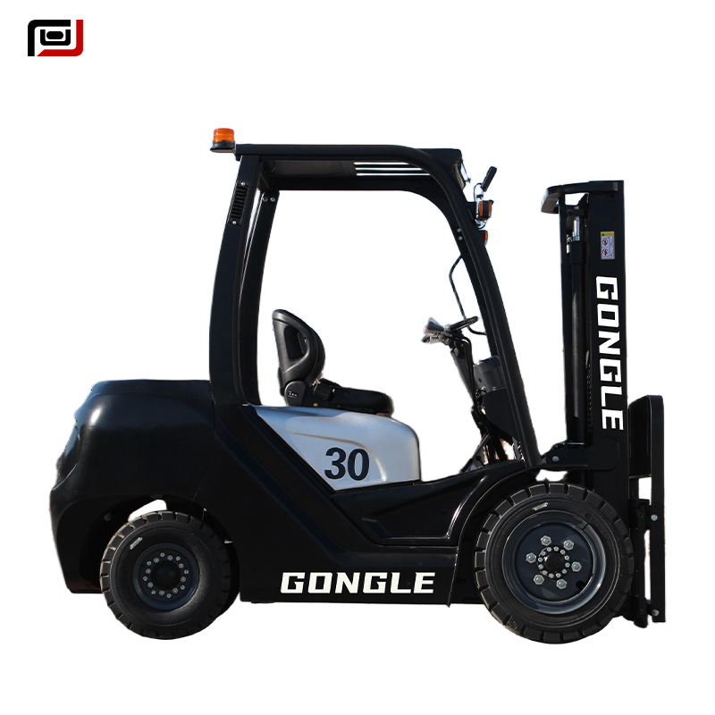 Multi Directional 3ton Warehouse Fork Lifts Truck Diesel Electric Battery Portable Forklift Truck Industrial Construction Lifting Equipment
