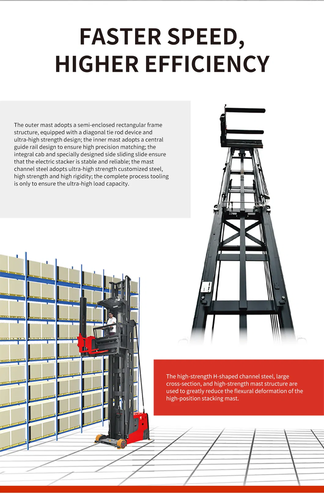 VNA Forklift Details 10