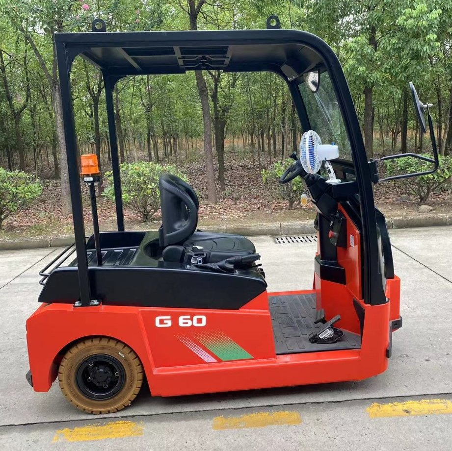 Factory Direct Sale Durable Equipment 6 Ton Industrial Electric Tow Tractor