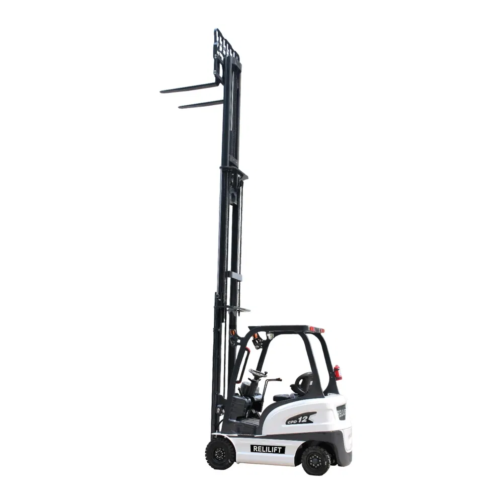 Safehigh Load-Bearing Capacity 1.2t Electric Counterbalance Forklift for Packaging Workshop