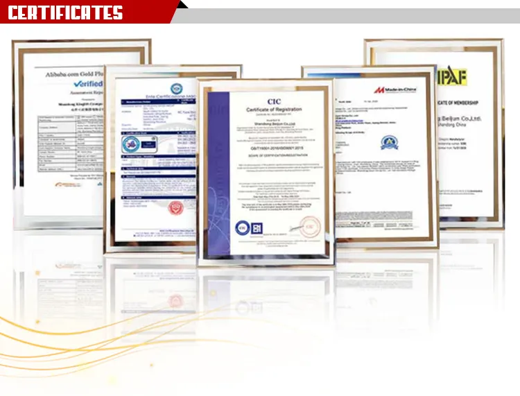 Product Certifications