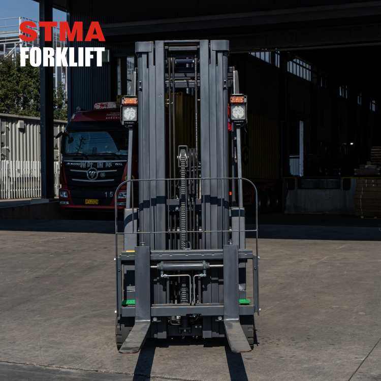 China Manufacturer Stma 1000kg 1500kg 4500mm Customized Explosion Proof Small Electric Forklift with Compact Size