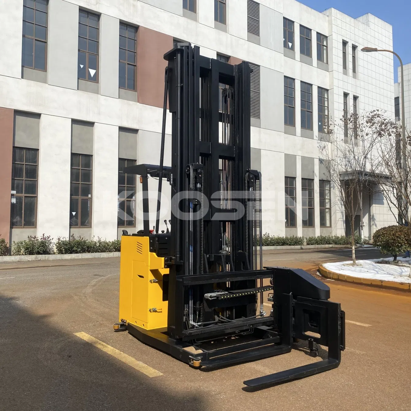 Vna Very Narrow Aisle Electric Forklift Warehouse Reach Truck