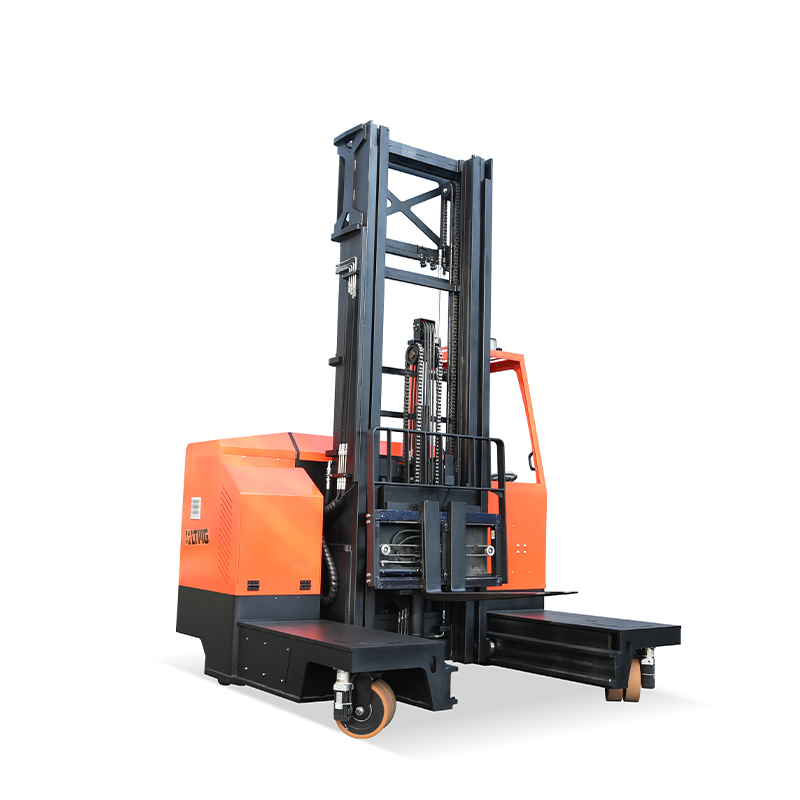 Multi-Directional Side Loader Forklift 3ton 3.5 Ton Full Way Reach Stacker Forklift