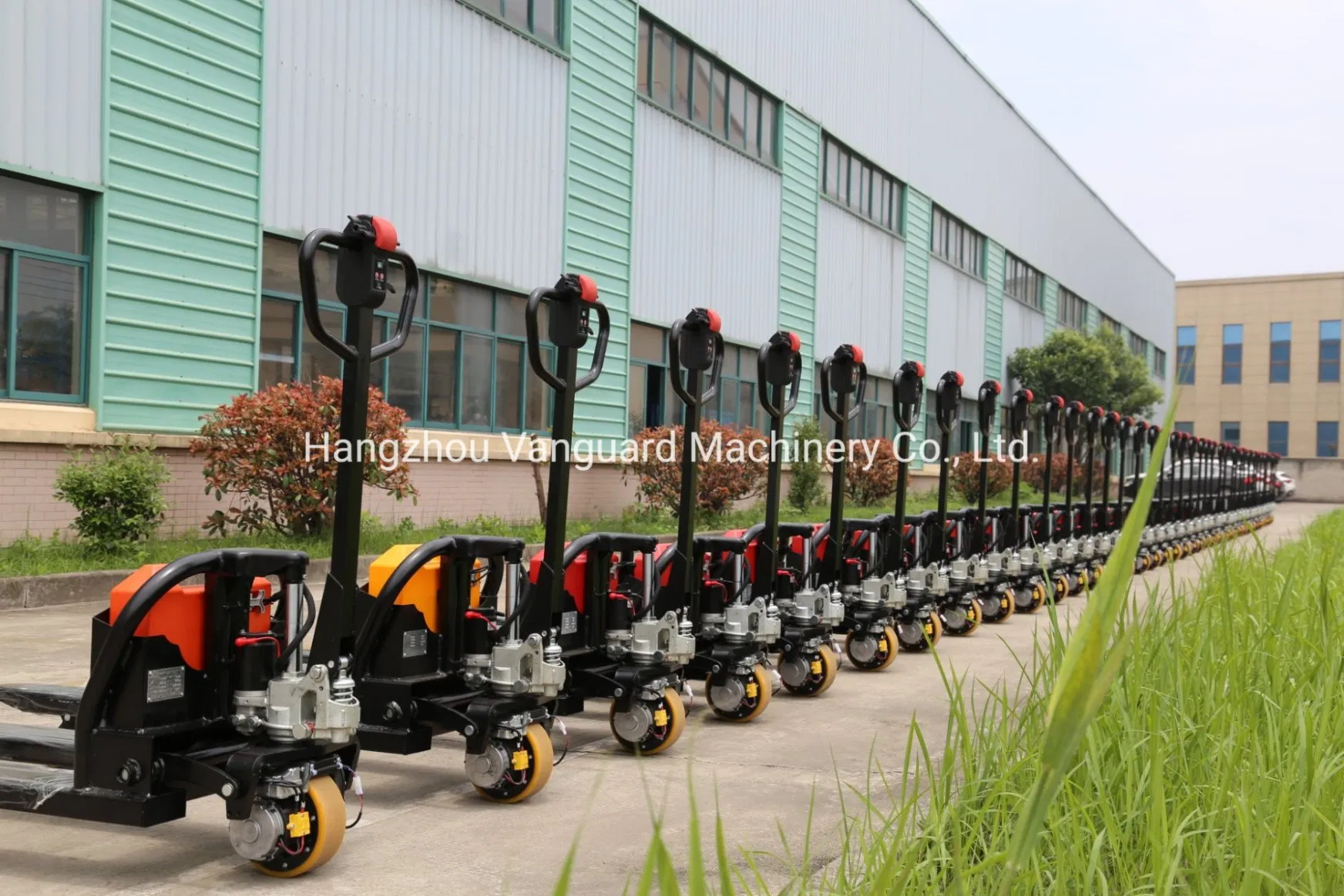 Forklift Walkie Electric Pallet Stacker Truck with Lithium Battery