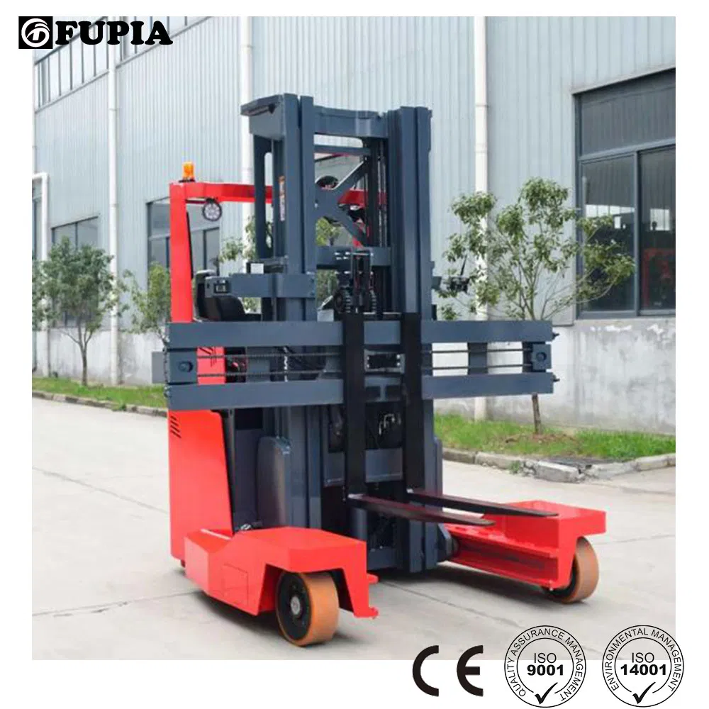 Seated Side Loading Forklift 2.5 Ton Multi-Directional Forklift for Long Materials Handling