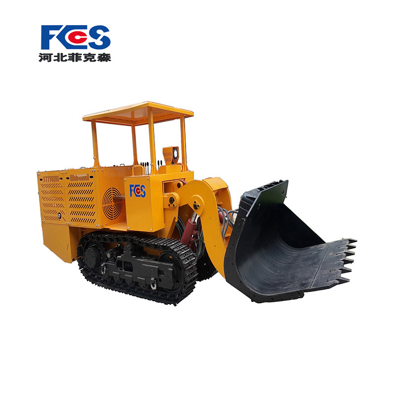 Explosion-Proof Electric Side Dump Rock Loader for Underground Coal Mining