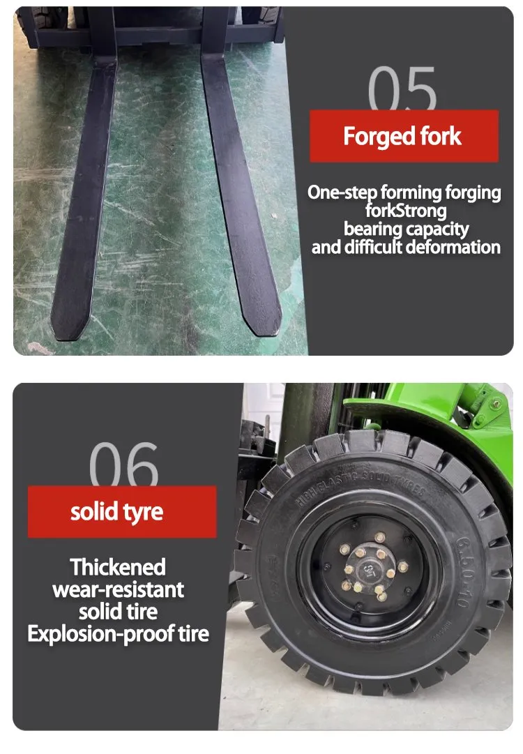 New Energy Telescopic Forklift