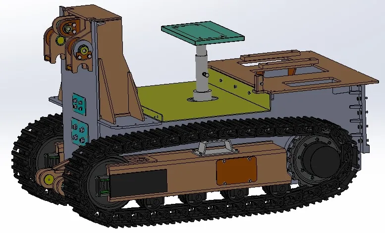 Walking Mechanism Detail
