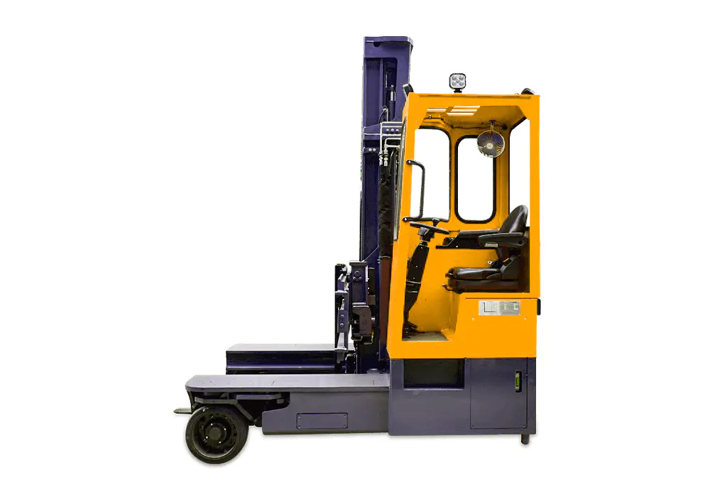 Factory Multi-Directional Forklift Reach Truck Stacker 3 3.5 Ton Full Way Electric Side Loader Forklift with Cabin