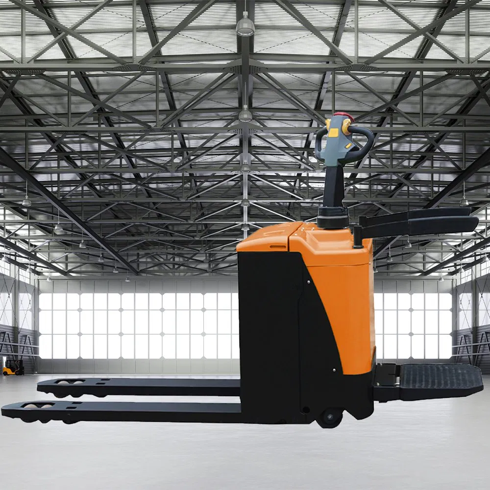 2 Ton Full Electric Powered Ride on Type Pallet Truck Jack