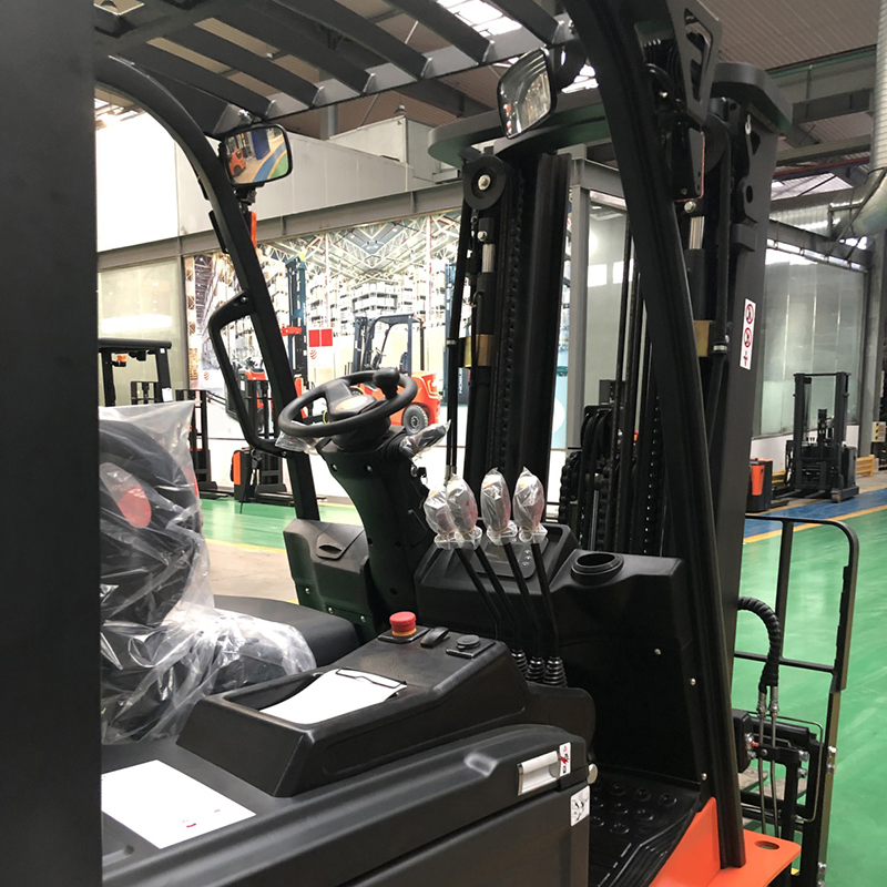 High Efficiency Four Wheel Counterbalance Electric Forklift for 3.5 Tons 3500kg Mast 3m 4m 5m 6m