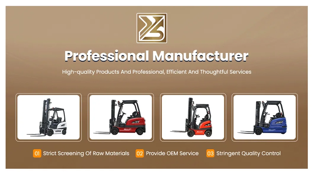 Electric Forklift Banner