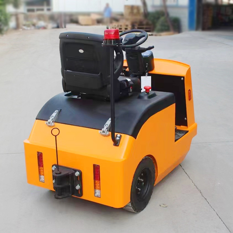 High Quality Towing Equipment AC Steering Seated Type Electric Tow Tractor