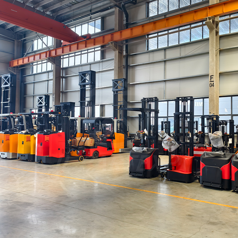 Electric Forklift Truck 1.2 Ton Farm All Terrain Powerful Diesel Rough Terrain Forklift Durable