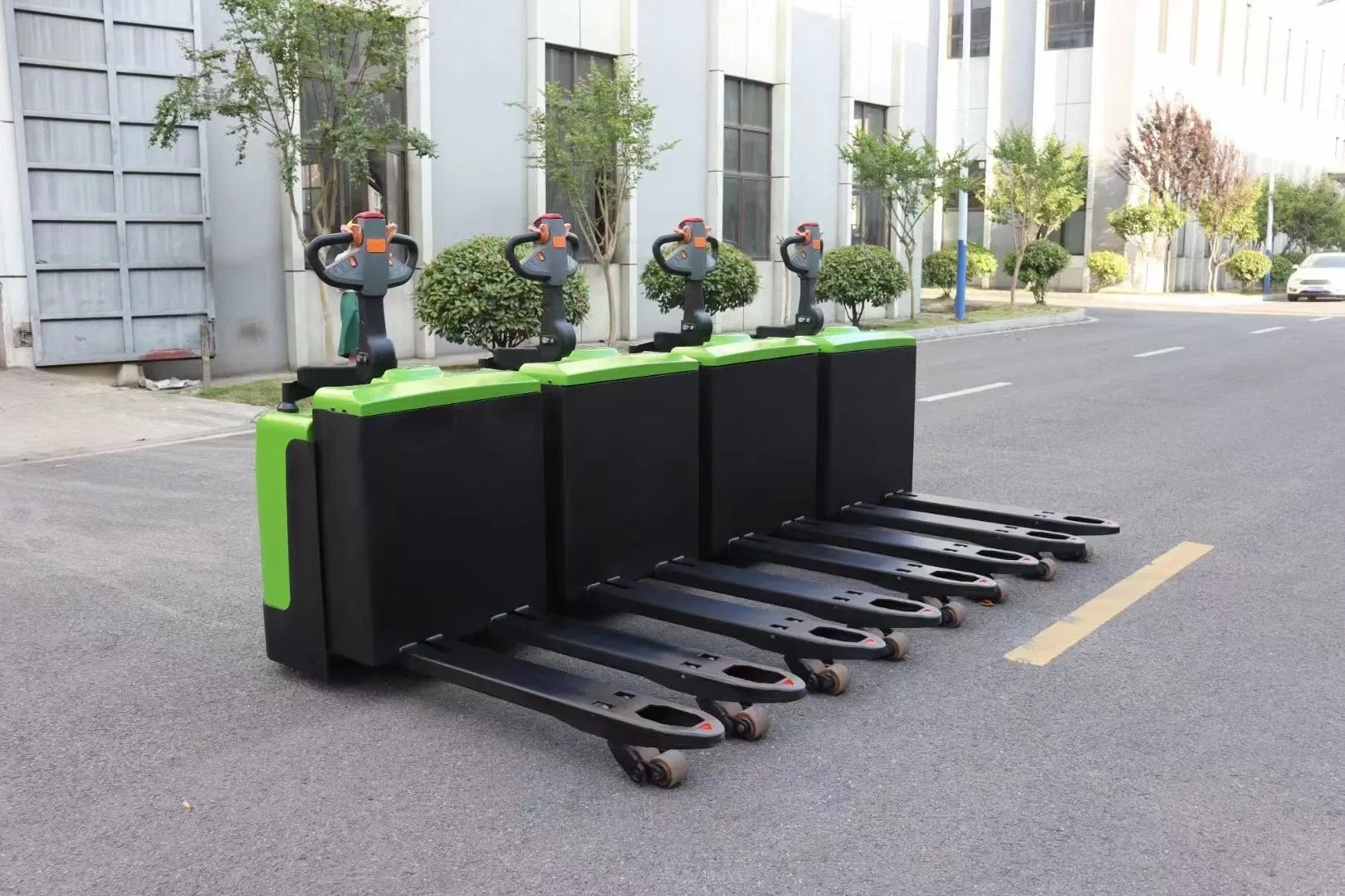 2.5ton 2500kg Lithium Battery Walkie Pedestrian Mini Electric Pallet Truck for Warehouse