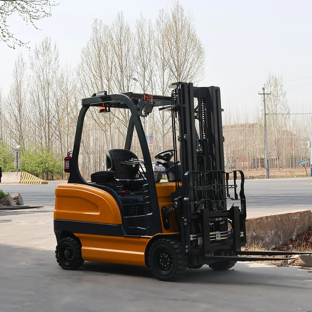 4 Wheel Double Driving Motor Multi-Directional Electric 2ton Forklift