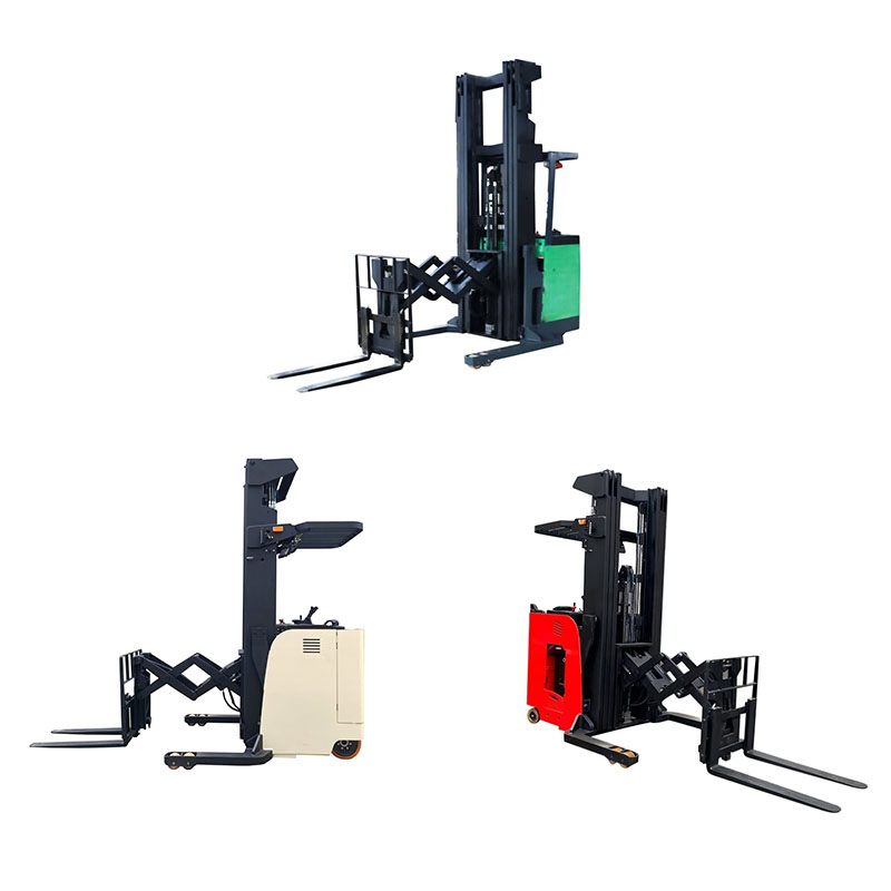 Electric Power Double Deep Reach Truck with OEM Services Cqd-J Model