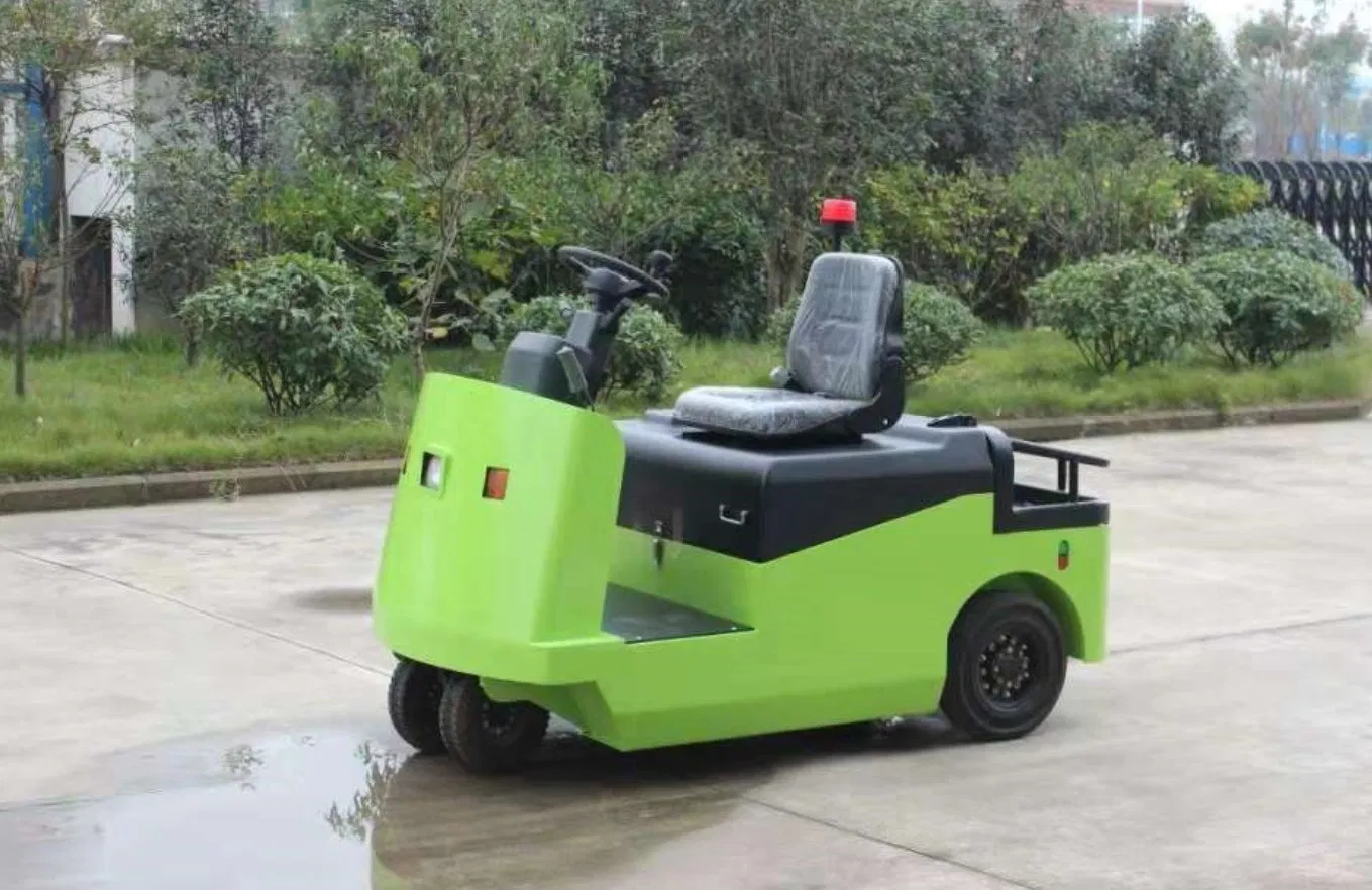 2 Ton Electric Tow Tractor Trailer Battery Truck