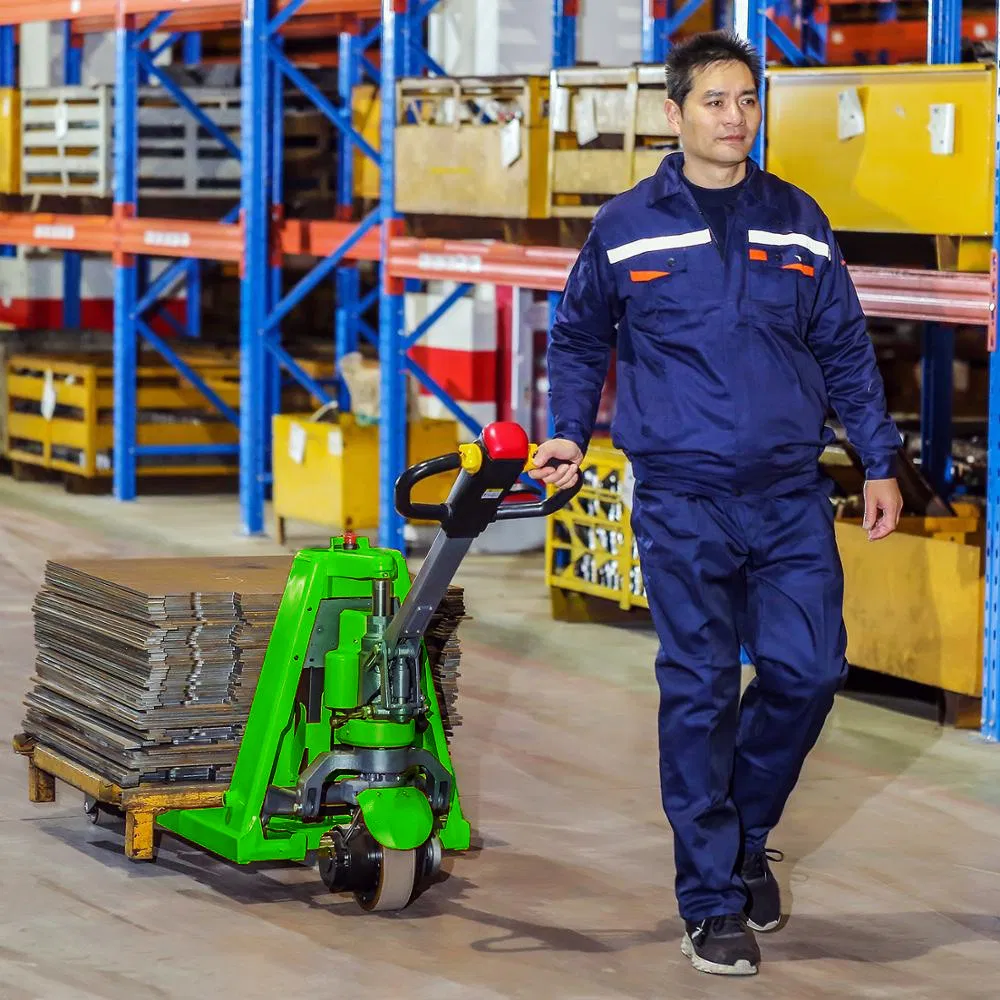 Lead Acid Lion Electric Ride-on Pallet Truck Scales 1.5ton 2 Ton 3 Ton Hand Electric Jack Pallet Lift