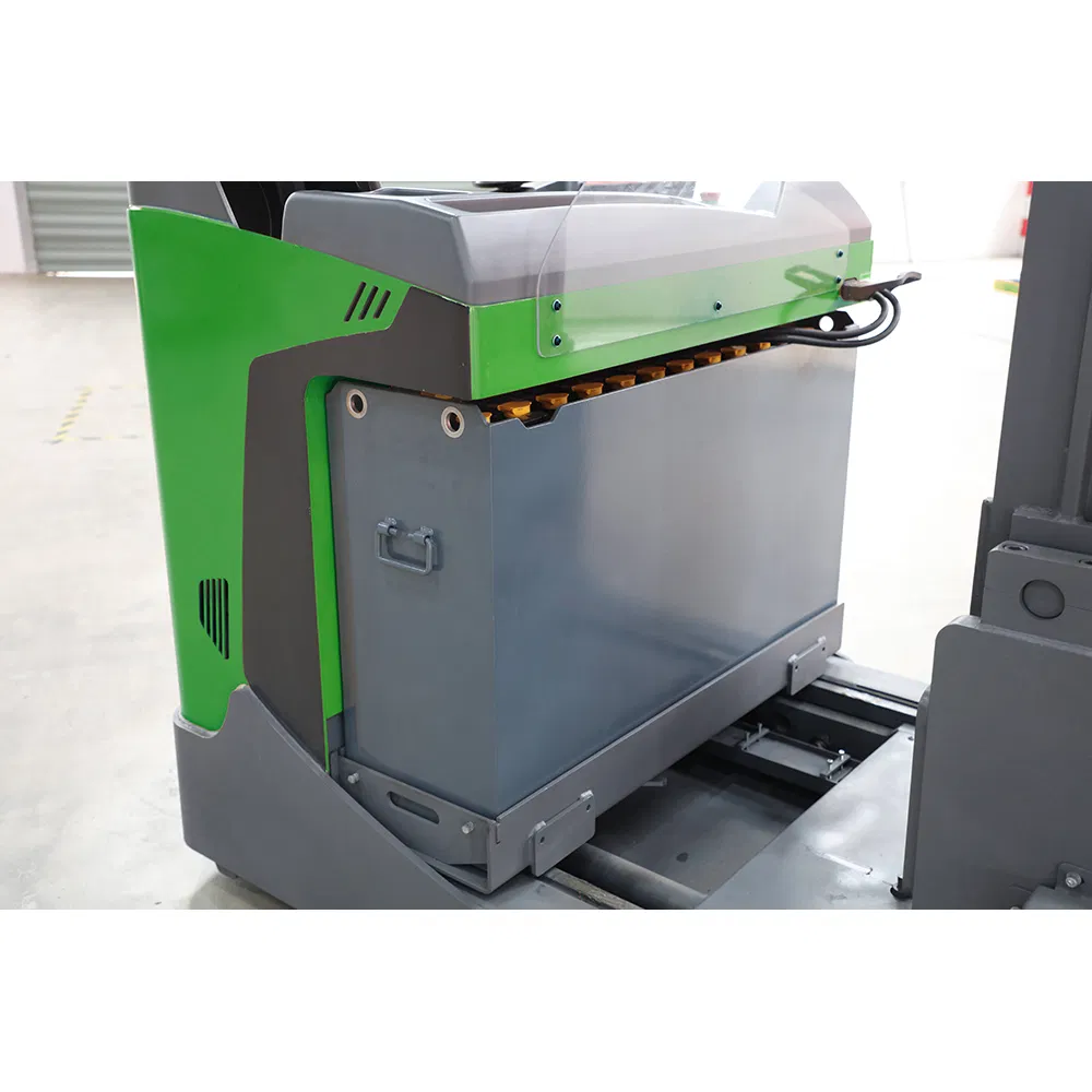 Chinese with Scale 5-12.5m Maximum Lift/Lifting Height 1.5t 2t 2.5t 3t Retractable Fork Electric Reach Truck Price for Narrow Aisles/Pallet/Forklift/Stacking