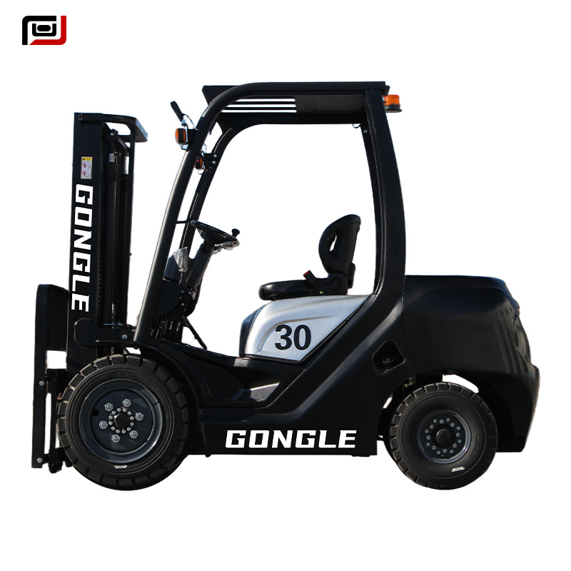 Multi Directional 3ton Warehouse Fork Lifts Truck Diesel Electric Battery Portable Forklift Truck Industrial Construction Lifting Equipment