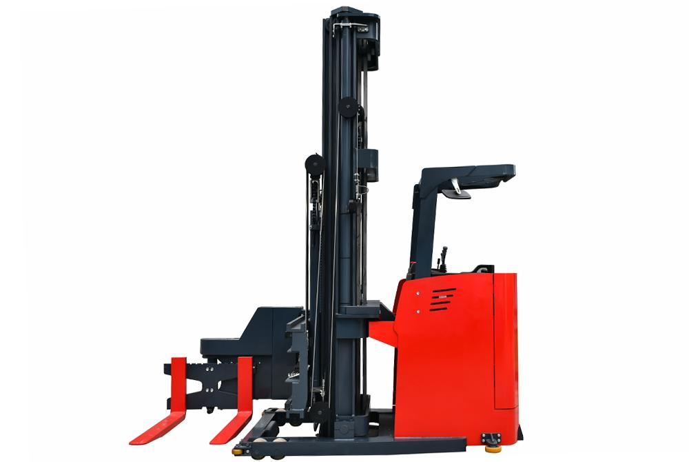 Very Narrow Aisle Vna Truck Forklift Electric Forklift Truck for Storage Steel Pallet Racking