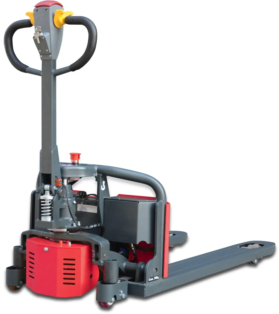 Hand Lift and Electric Drive 1600kgs Lithium Battery Mini Walkie Pallet Truck