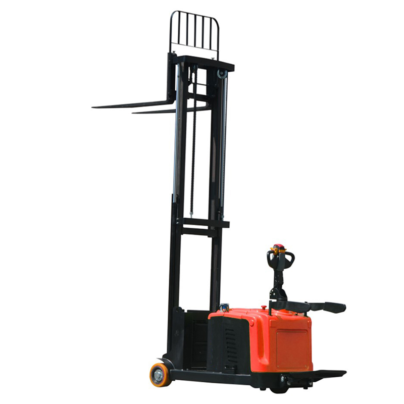 Manual Pallet Jack Multifunctional 1.3ton Warehouse Forklift Electric Stoker Forklift Storage Stack Truck by Tight