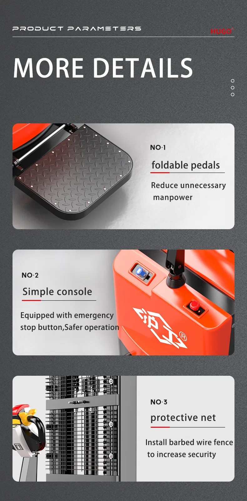 Electric Stacker Feature 6