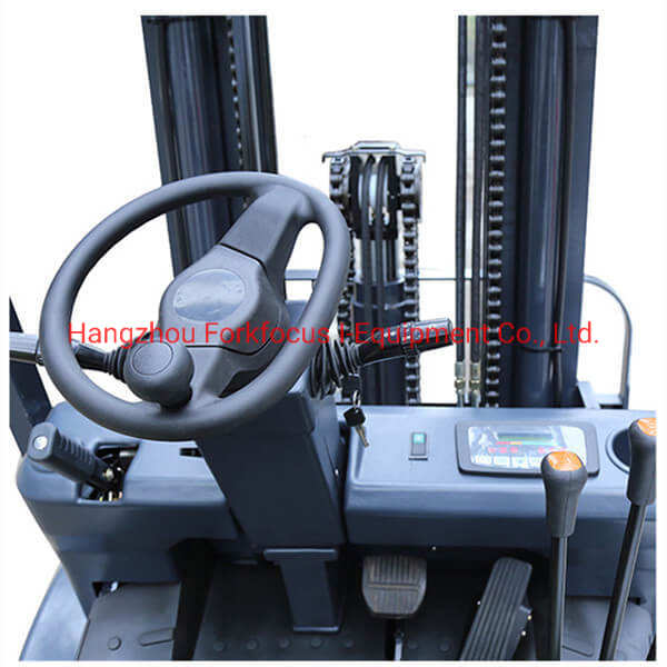 4-Wheel Electric Forklift 3.5t Counterbalance Forkfocus Machine Electric Forklift Solutions