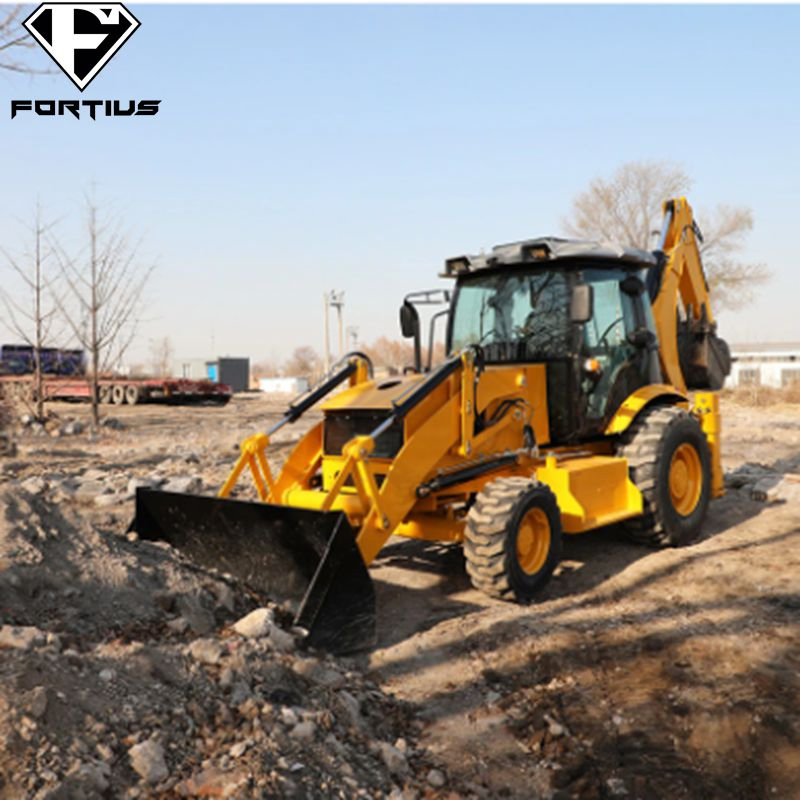 2022 2023 China Manufacturer 90% New 8ton 9ton 10ton Front End Loader/ Tractor Wheel Backhoe Loader / Skid Steer Loader with Swing Backhoe Arm 5% Discount.