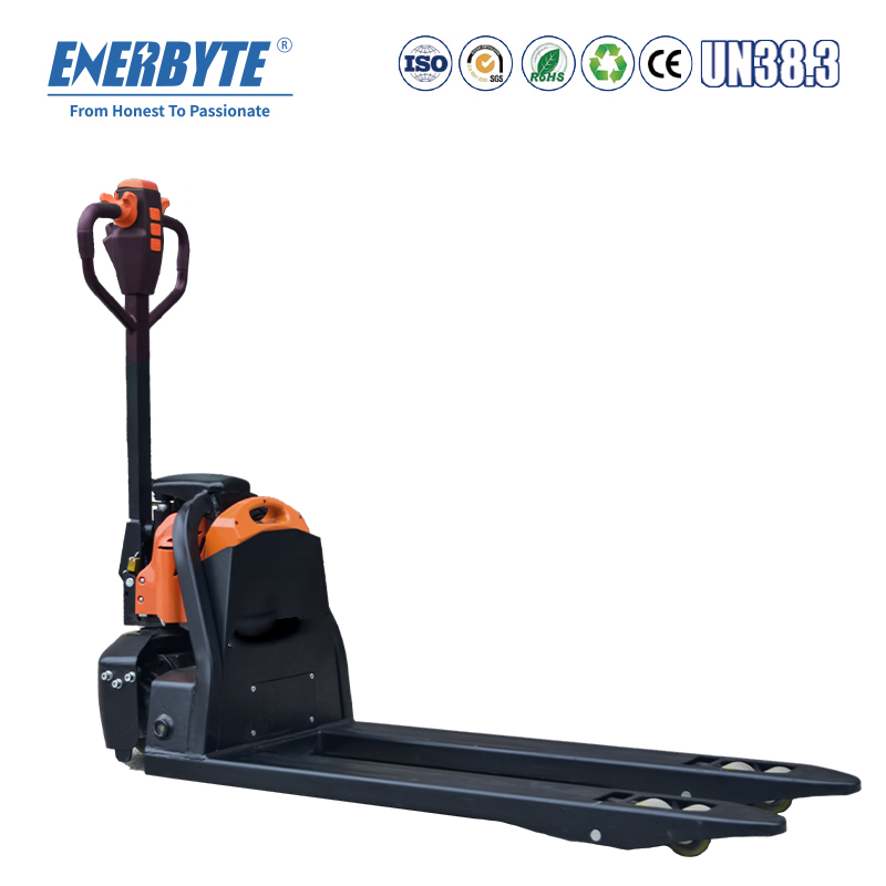 En Electric Pallet Truck 1.5 Tonne 2 Tonne Lithium Battery Walkie Pallet Truck Electric Forklift (electric lowering) /Small Forklift
