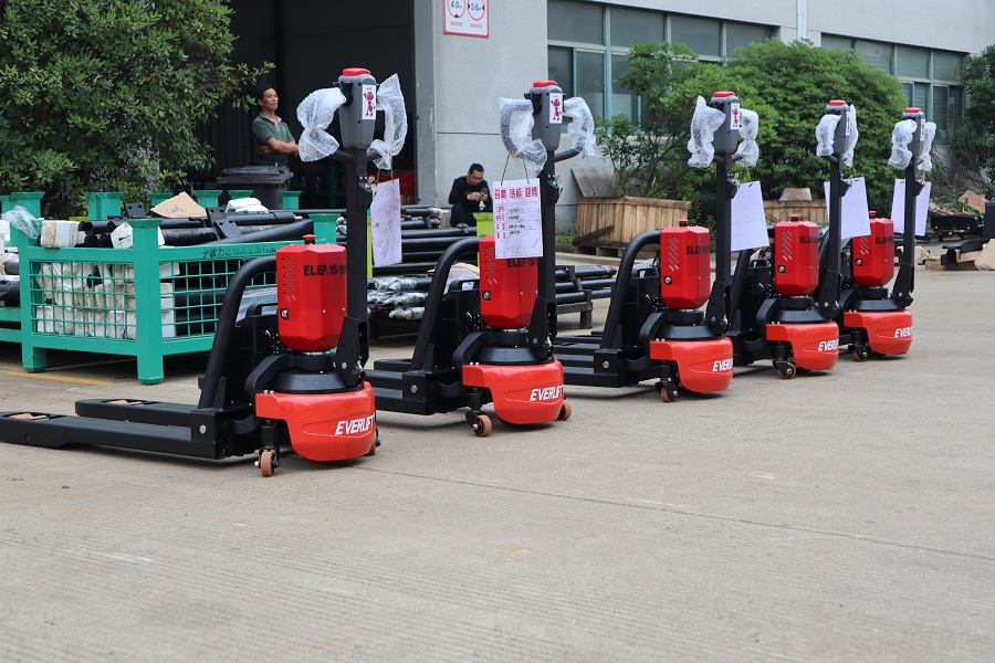 Heli Forklift 2 Ton Electric Pallet Truck 1.5 Ton Walkie Pallet Trucks with Lithium Battery