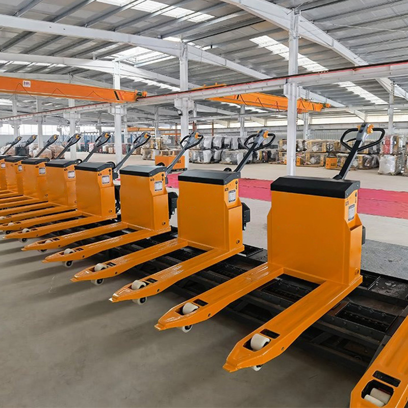 Custom Battery Powered Pallet Truck Ride on off-Road Electric Pallet Jack