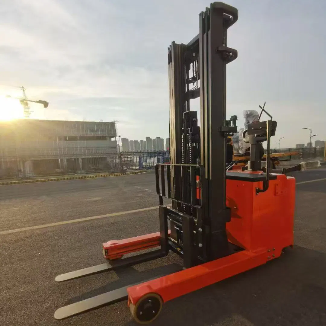 Multi Directional Electric Lithium Battery Forklift Reach Truck Pallet Stacker