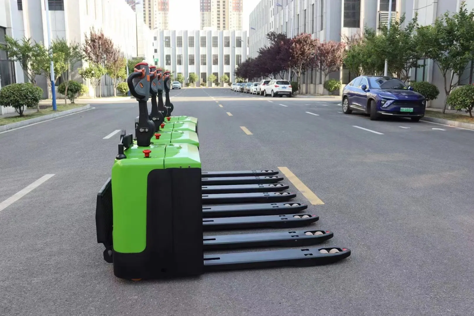 2.5ton 2500kg Lithium Battery Walkie Pedestrian Mini Electric Pallet Truck for Warehouse